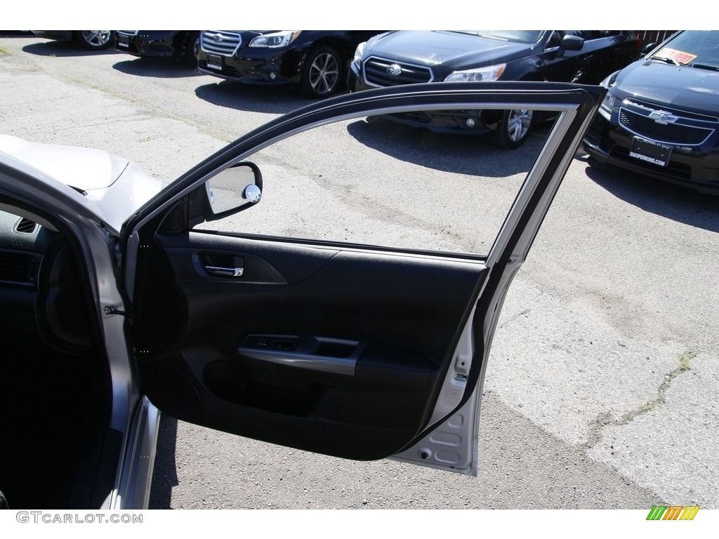 2011 Impreza WRX Wagon - Spark Silver Metallic / Carbon Black photo #16