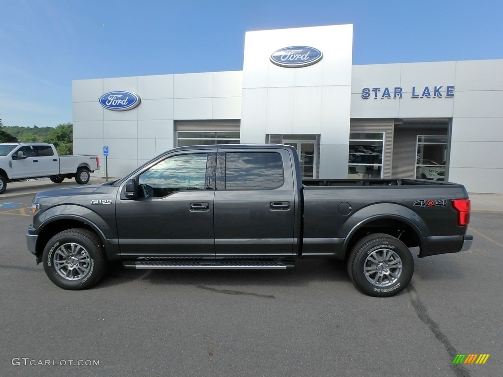 2019 F150 Lariat SuperCrew 4x4 - Magnetic / Earth Gray photo #8