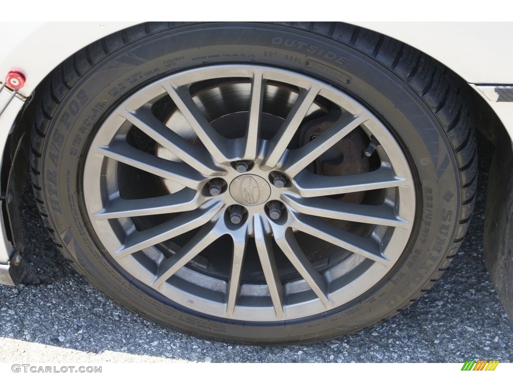2011 Impreza WRX Wagon - Spark Silver Metallic / Carbon Black photo #20