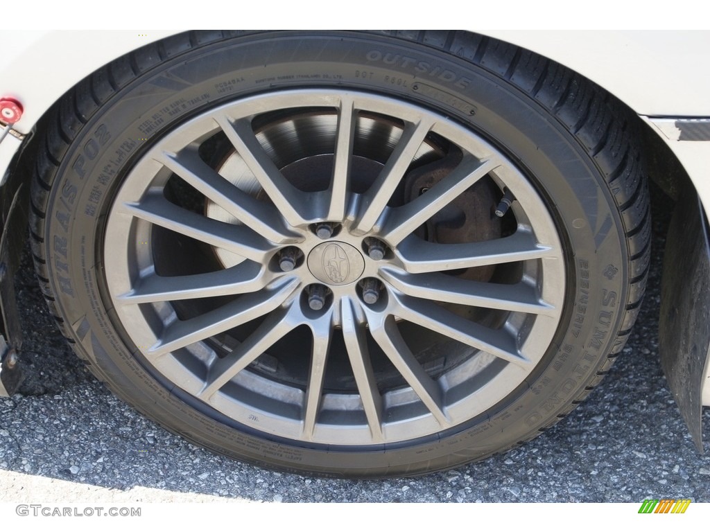 2011 Impreza WRX Wagon - Spark Silver Metallic / Carbon Black photo #21