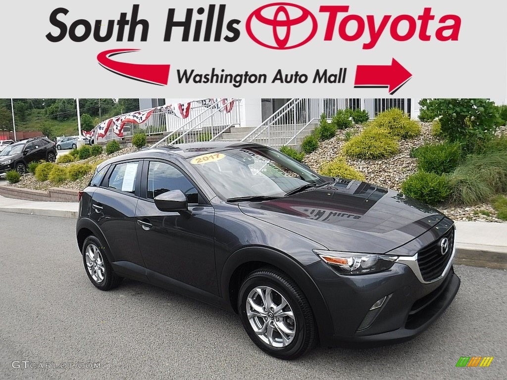 2017 CX-3 Sport AWD - Meteor Gray Mica / Black photo #1