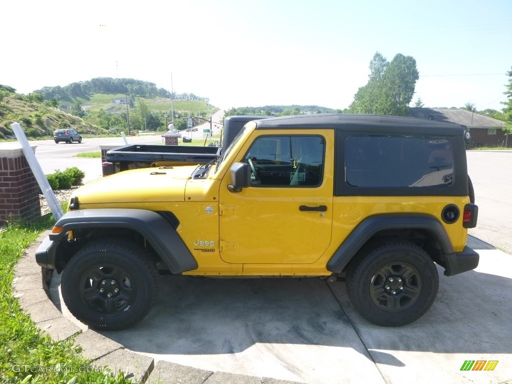 2019 Wrangler Sport 4x4 - Hellayella / Black photo #4