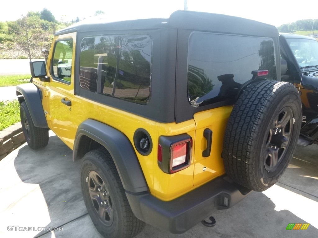 2019 Wrangler Sport 4x4 - Hellayella / Black photo #5