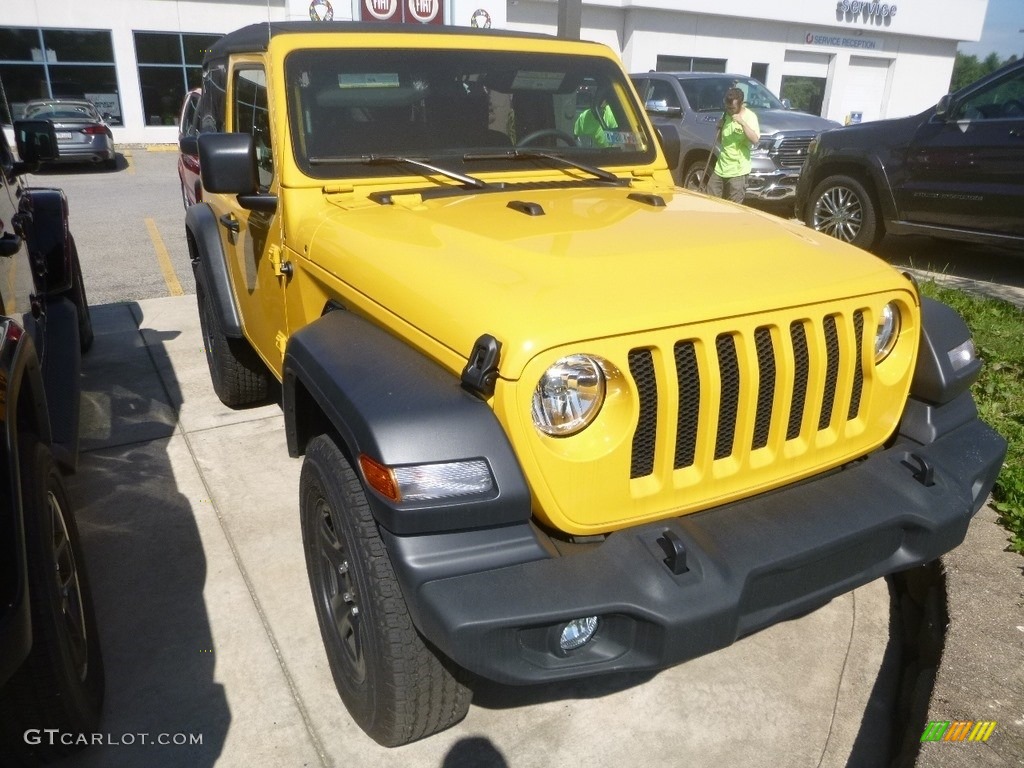 2019 Wrangler Sport 4x4 - Hellayella / Black photo #11