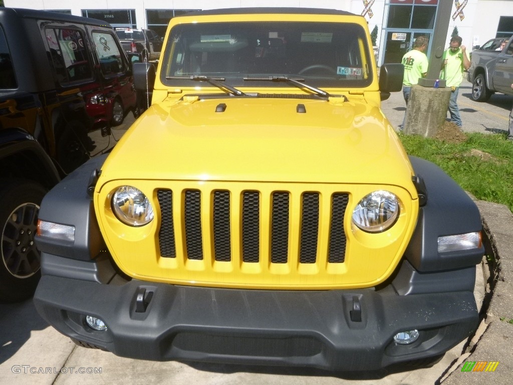 2019 Wrangler Sport 4x4 - Hellayella / Black photo #12