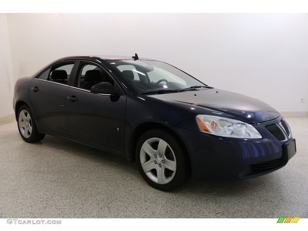 2008 G6 Sedan - Midnight Blue Metallic / Ebony Black photo #1