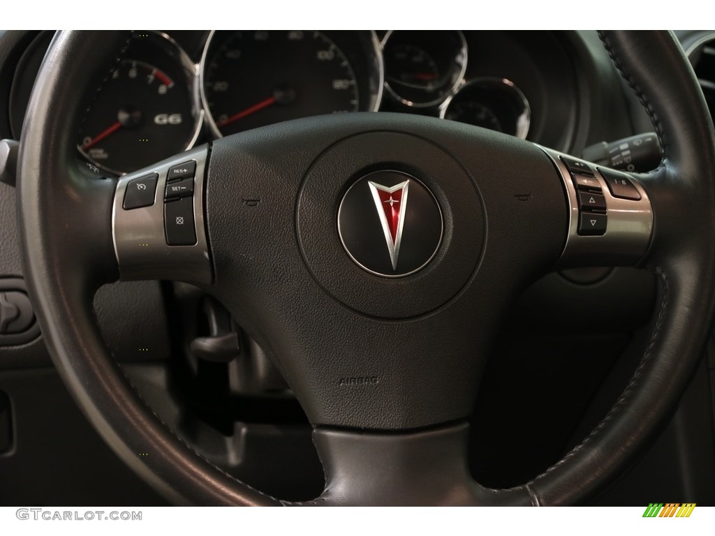 2008 G6 Sedan - Midnight Blue Metallic / Ebony Black photo #7