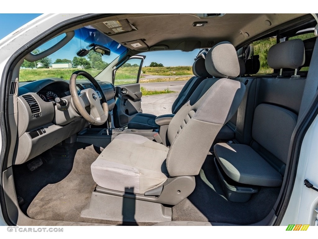 2007 Frontier XE King Cab - Avalanche White / Graphite photo #22