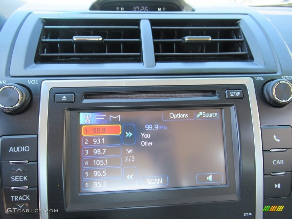 2014 Camry LE - Clearwater Blue Metallic / Ivory photo #17