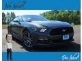 2016 Magnetic Metallic Ford Mustang EcoBoost Premium Coupe  photo #1