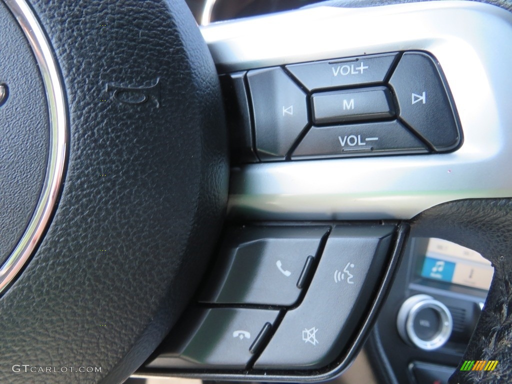 2016 Mustang EcoBoost Premium Coupe - Magnetic Metallic / Ebony photo #23