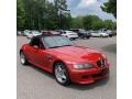 2000 Imola Red BMW M Roadster  photo #7