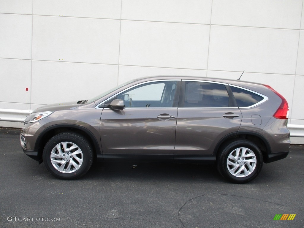 2016 CR-V EX AWD - Urban Titanium Metallic / Black photo #2