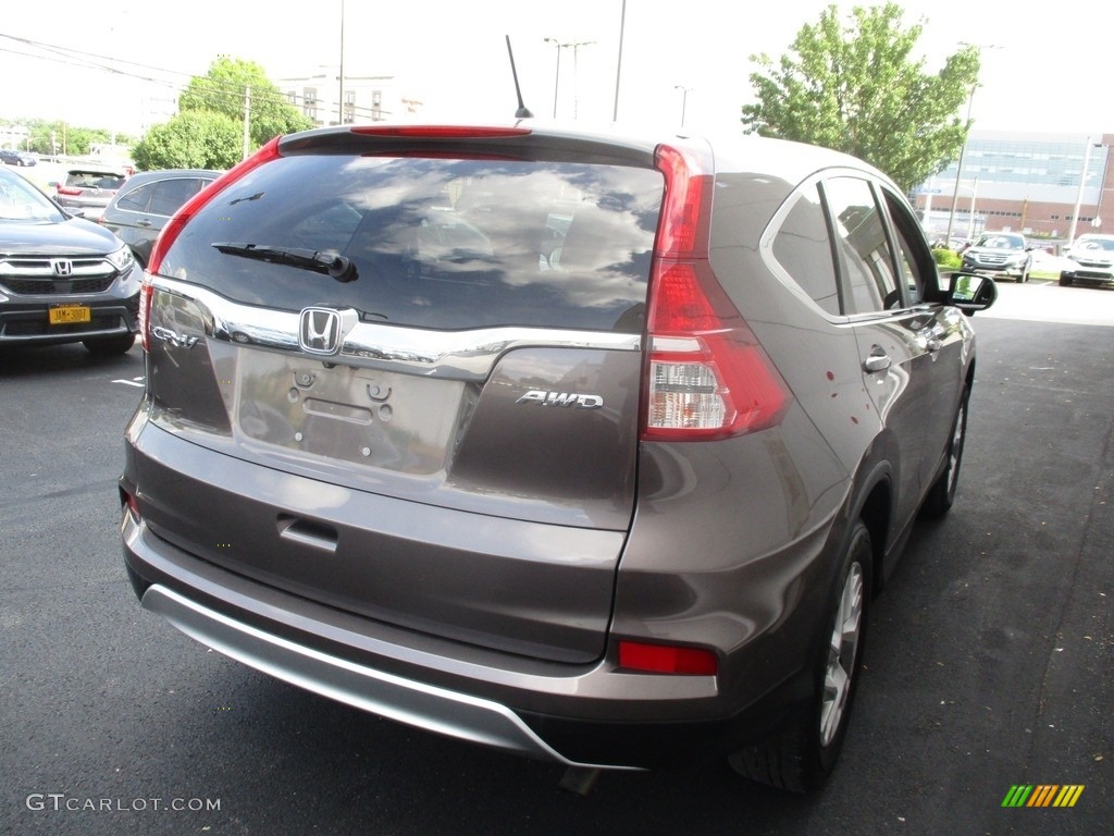 2016 CR-V EX AWD - Urban Titanium Metallic / Black photo #5