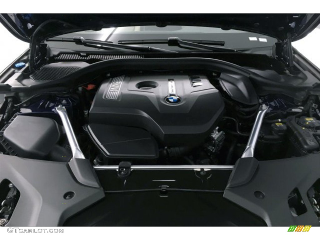2019 5 Series 530i Sedan - Mediterranean Blue Metallic / Ivory White photo #9