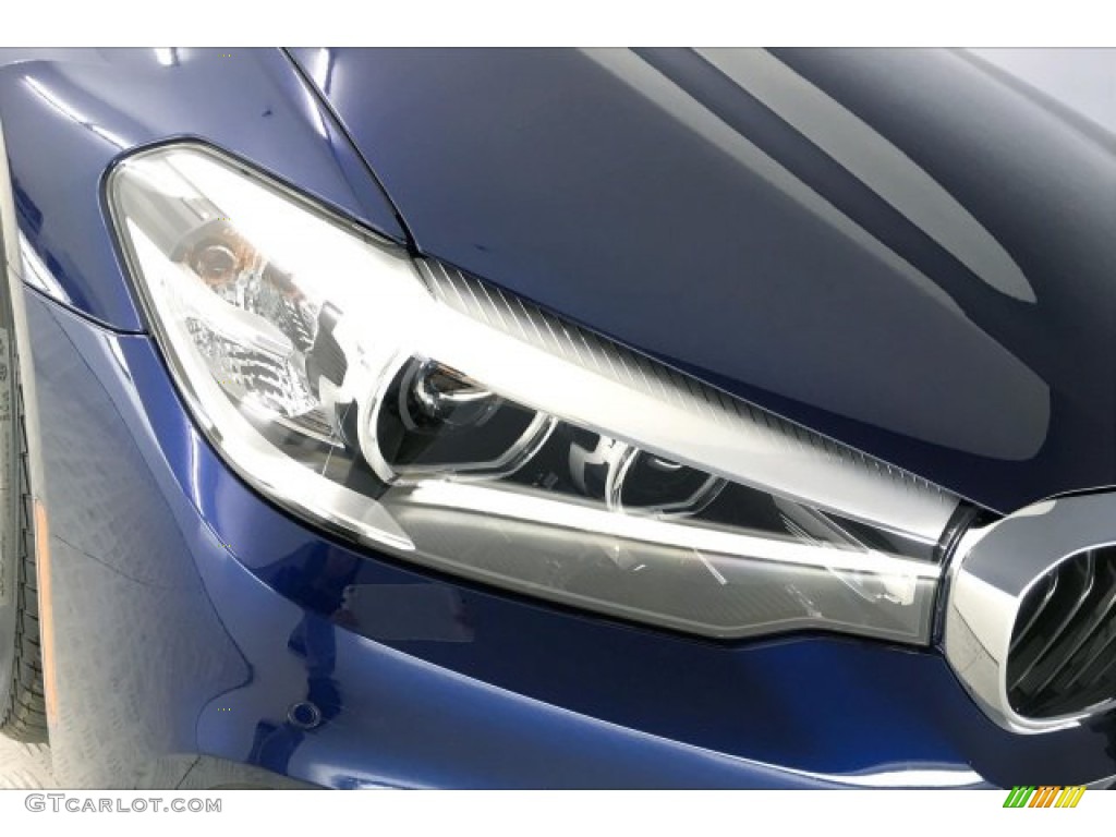 2019 5 Series 530i Sedan - Mediterranean Blue Metallic / Ivory White photo #28