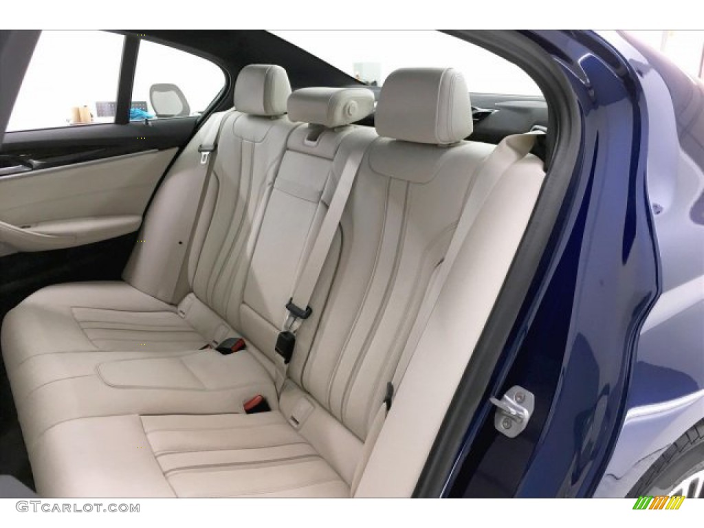 2019 5 Series 530i Sedan - Mediterranean Blue Metallic / Ivory White photo #33
