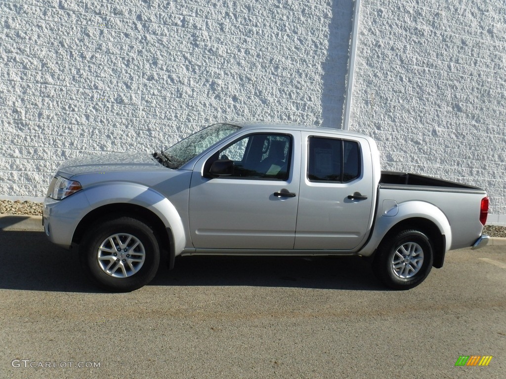 Brilliant Silver 2019 Nissan Frontier SV Crew Cab 4x4 Exterior Photo #134048172