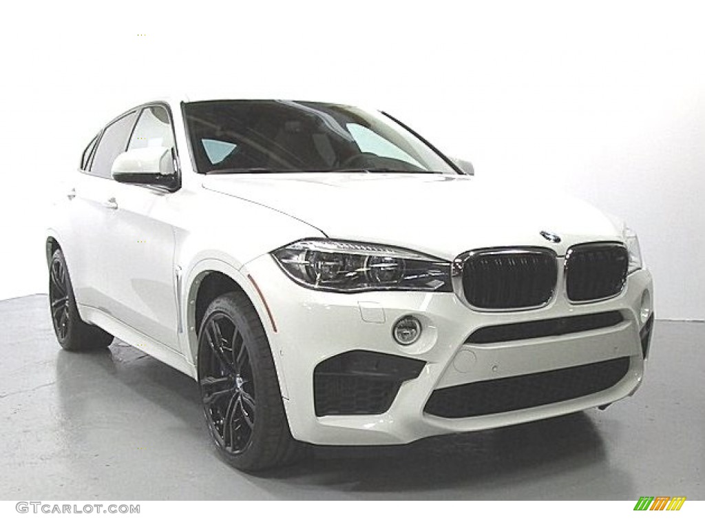 2019 X6 M  - Alpine White / Aragon Brown photo #7