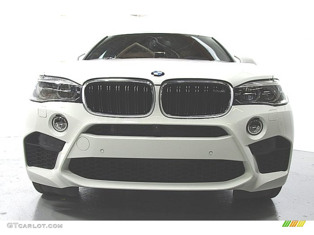 2019 X6 M  - Alpine White / Aragon Brown photo #8