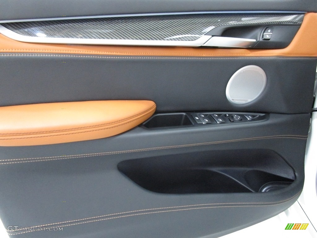 2019 X6 M  - Alpine White / Aragon Brown photo #9