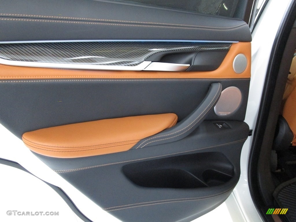 2019 X6 M  - Alpine White / Aragon Brown photo #12