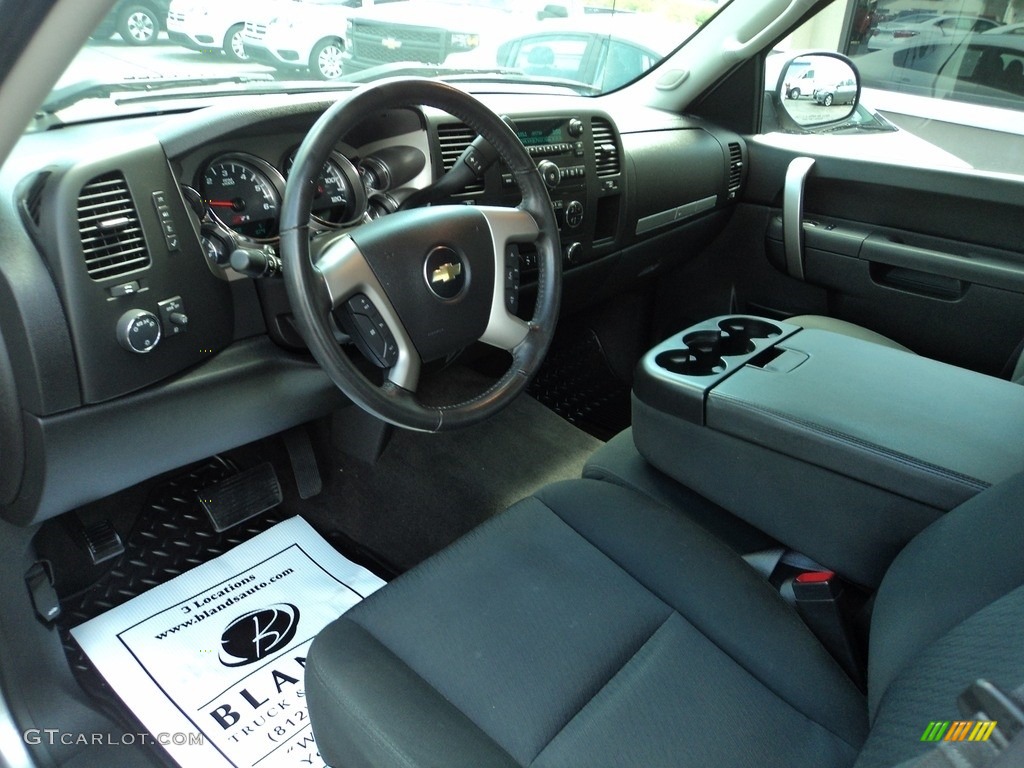 2013 Silverado 1500 LT Extended Cab 4x4 - Silver Ice Metallic / Ebony photo #7