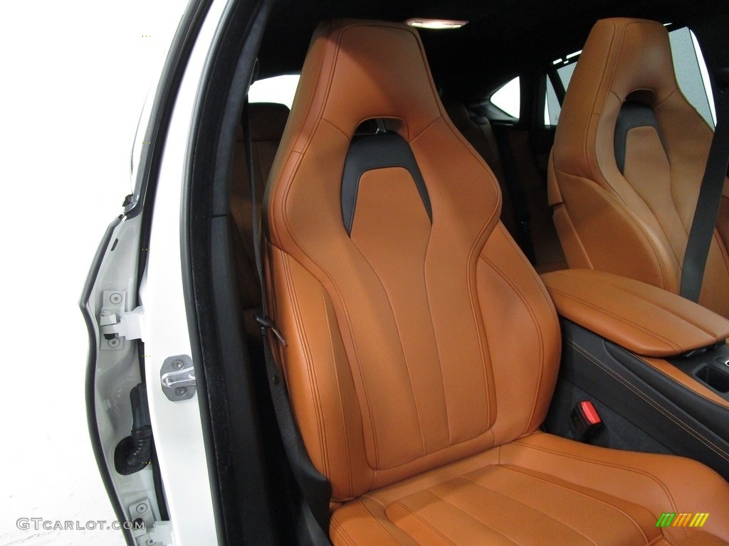 2019 X6 M  - Alpine White / Aragon Brown photo #16