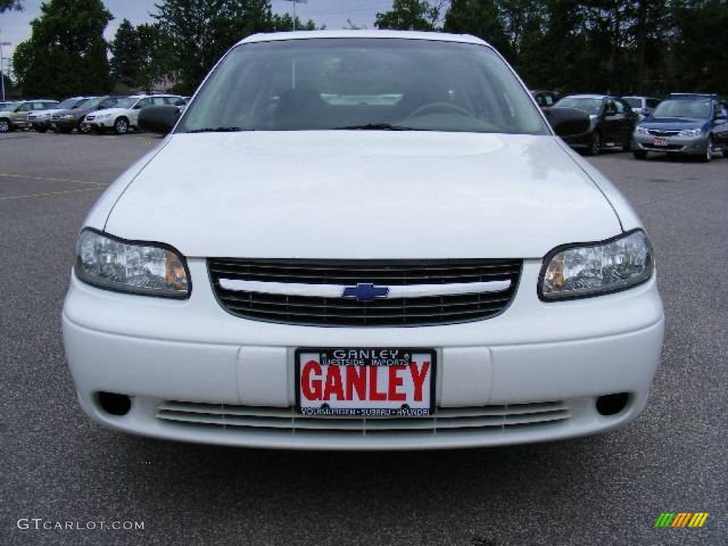 2001 Malibu Sedan - Bright White / Gray photo #8