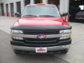 2001 Victory Red Chevrolet Silverado 3500 LS Extended Cab Dually  photo #2