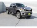 2012 Sterling Grey Metallic Ford F250 Super Duty Lariat Crew Cab 4x4  photo #2