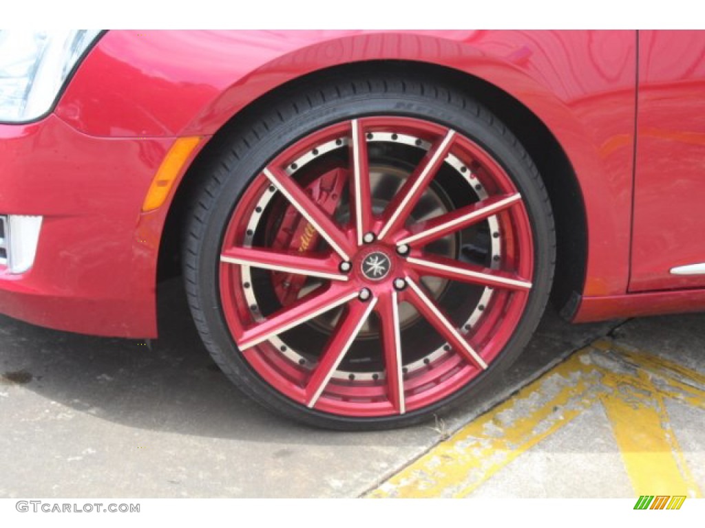 2013 XTS Luxury FWD - Crystal Red Tintcoat / Shale/Cocoa photo #5