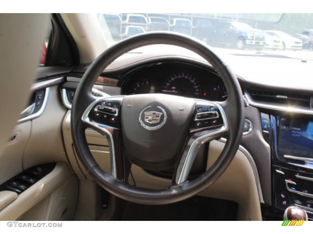 2013 XTS Luxury FWD - Crystal Red Tintcoat / Shale/Cocoa photo #23