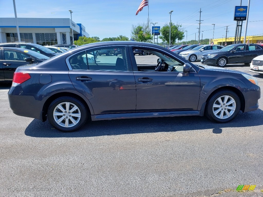 2011 Legacy 2.5i Premium - Graphite Gray Metallic / Off-Black photo #8