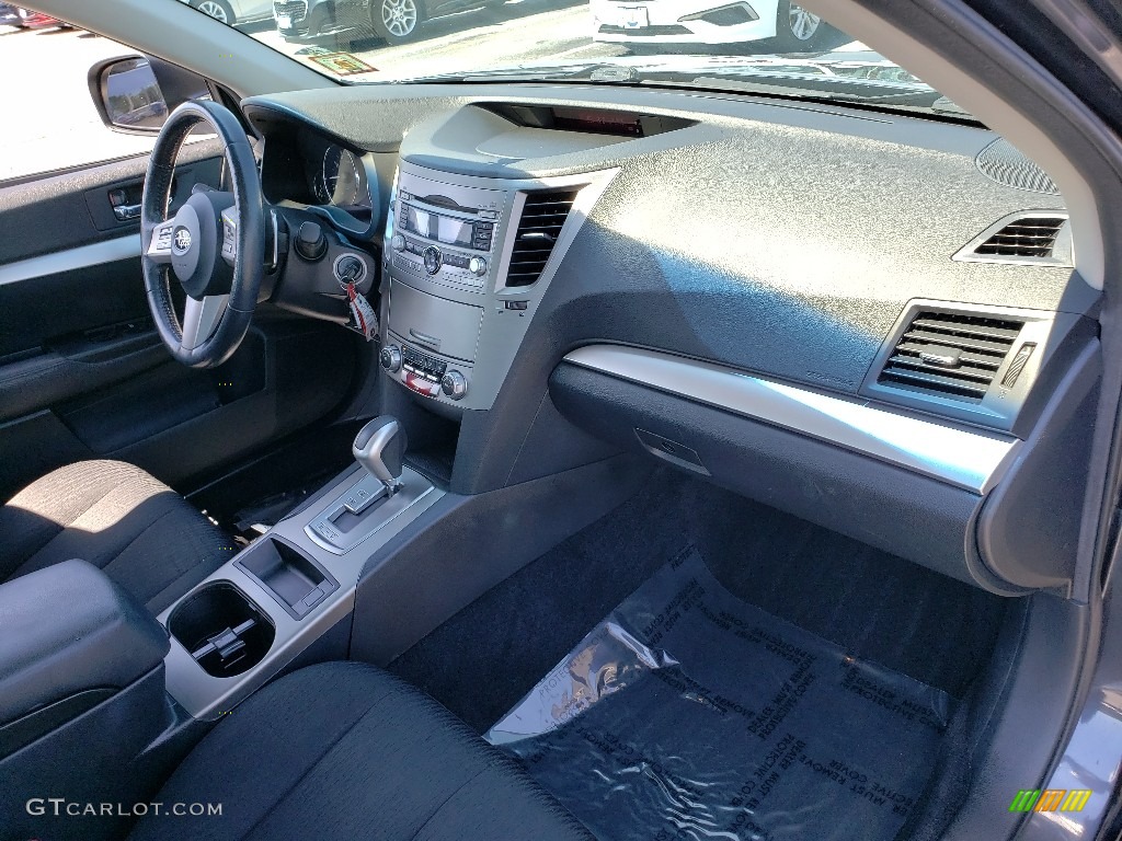 2011 Legacy 2.5i Premium - Graphite Gray Metallic / Off-Black photo #11
