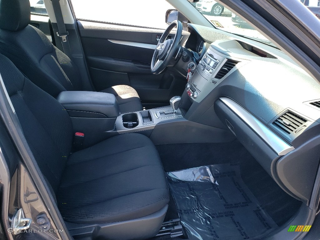 2011 Legacy 2.5i Premium - Graphite Gray Metallic / Off-Black photo #12