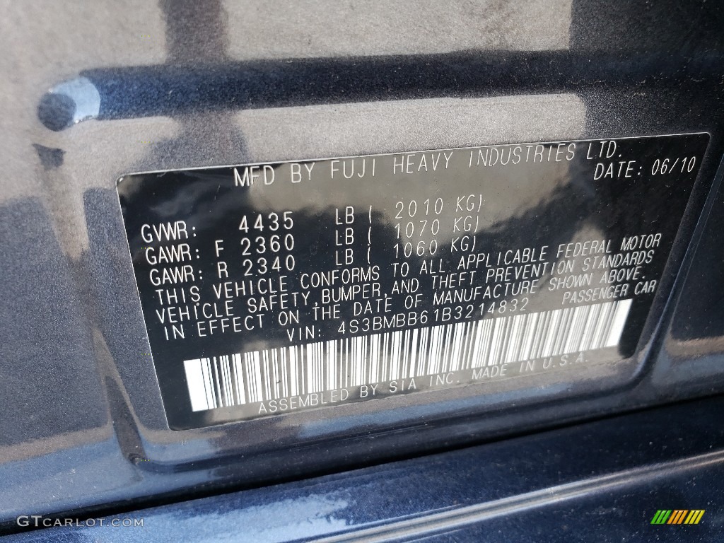 2011 Legacy 2.5i Premium - Graphite Gray Metallic / Off-Black photo #26