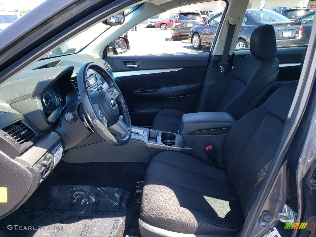2011 Legacy 2.5i Premium - Graphite Gray Metallic / Off-Black photo #27