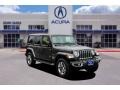 2019 Granite Crystal Metallic Jeep Wrangler Unlimited Sahara 4x4  photo #1