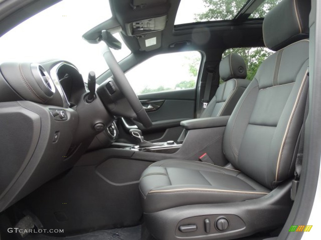 Jet Black Interior 2019 Chevrolet Blazer Premier Photo #134054051