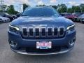 2019 Blue Shade Pearl Jeep Cherokee Limited 4x4  photo #2