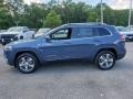 2019 Blue Shade Pearl Jeep Cherokee Limited 4x4  photo #3