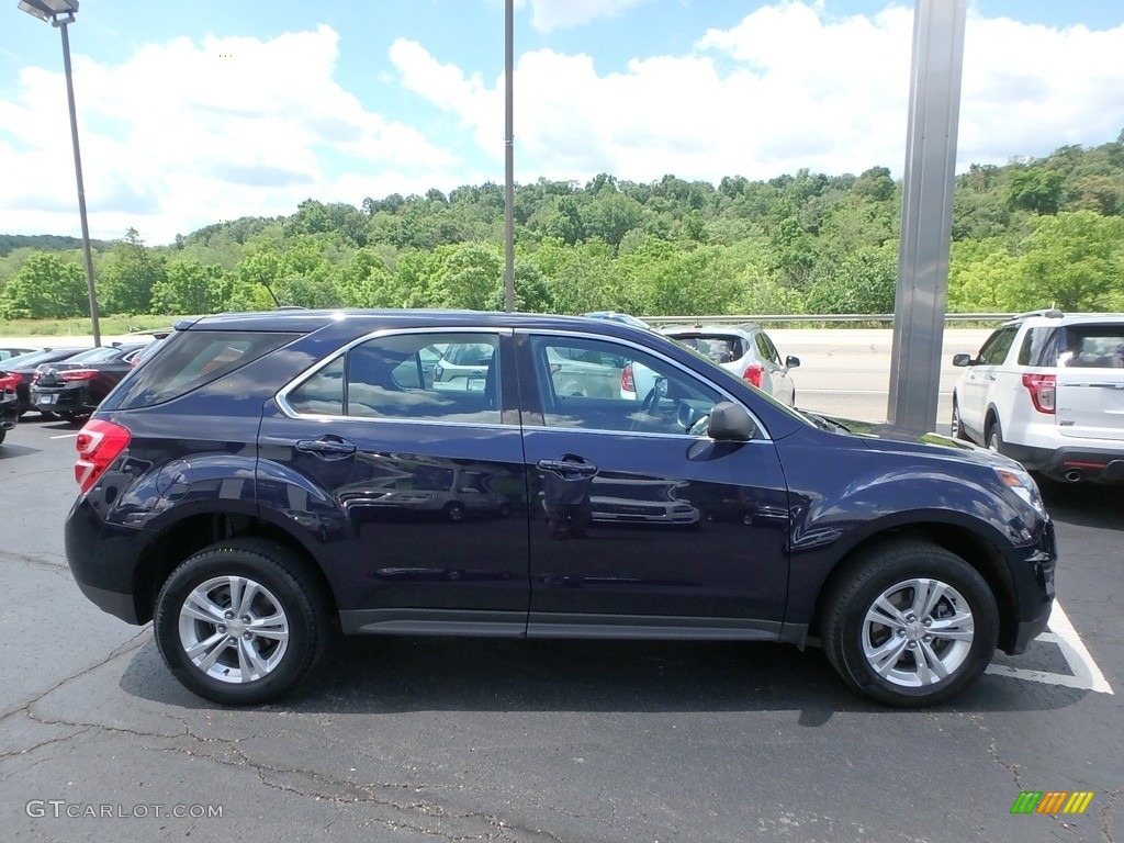 2016 Equinox LS AWD - Blue Velvet Metallic / Jet Black photo #5