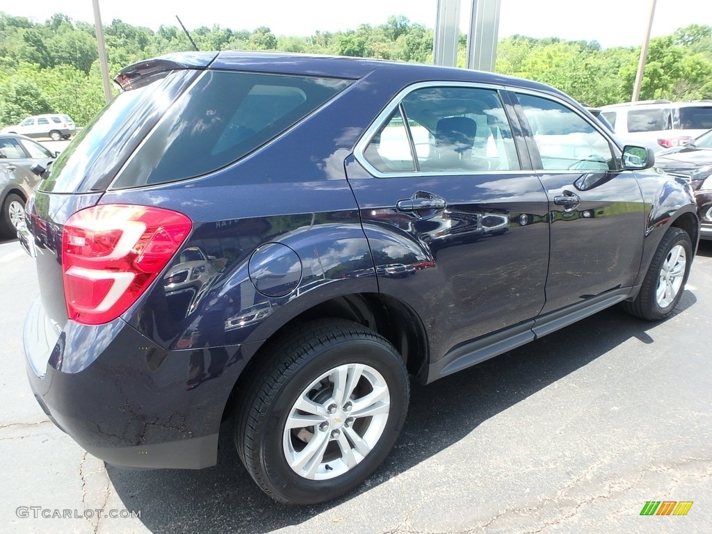 2016 Equinox LS AWD - Blue Velvet Metallic / Jet Black photo #9