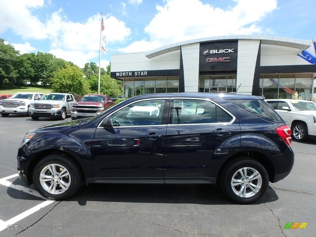 2016 Equinox LS AWD - Blue Velvet Metallic / Jet Black photo #13