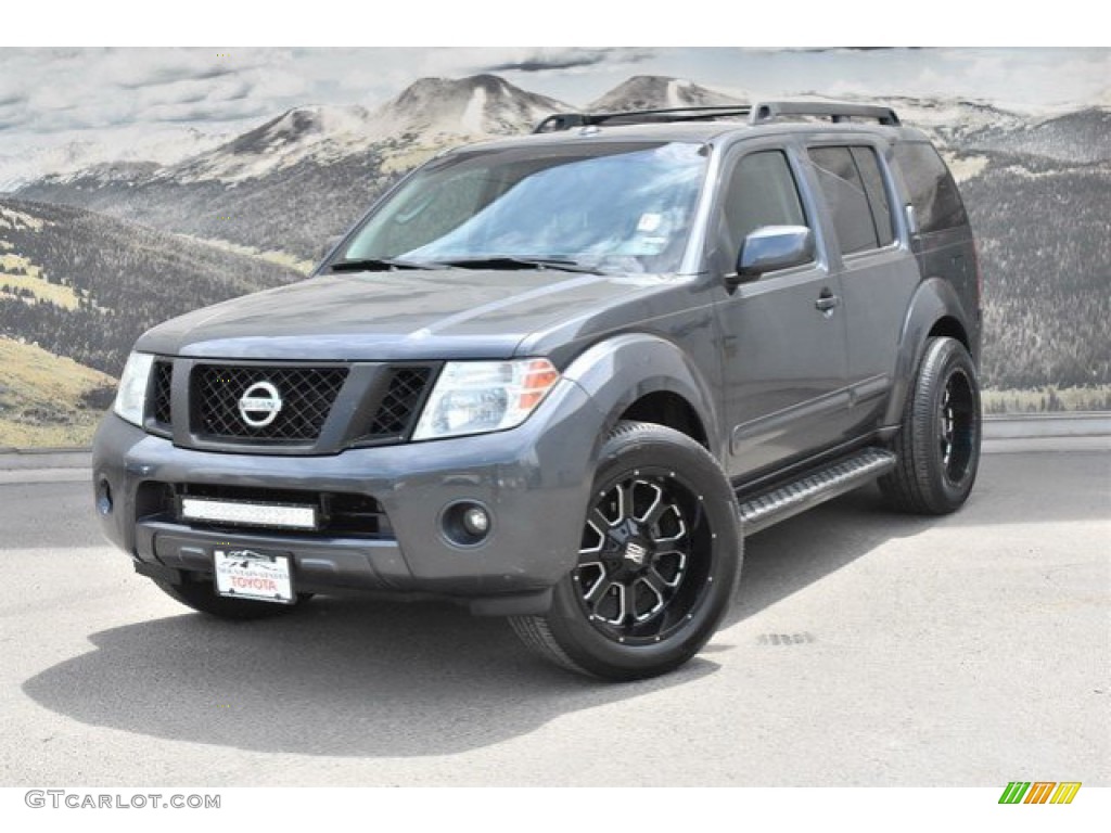 2010 Pathfinder SE 4x4 - Dark Slate Metallic / Graphite photo #5