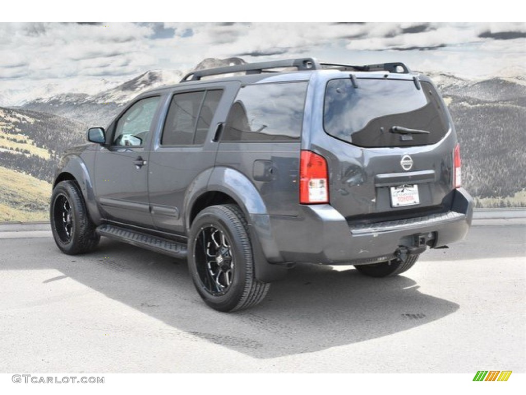 2010 Pathfinder SE 4x4 - Dark Slate Metallic / Graphite photo #7