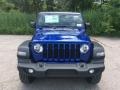 2019 Ocean Blue Metallic Jeep Wrangler Unlimited Sport 4x4  photo #2