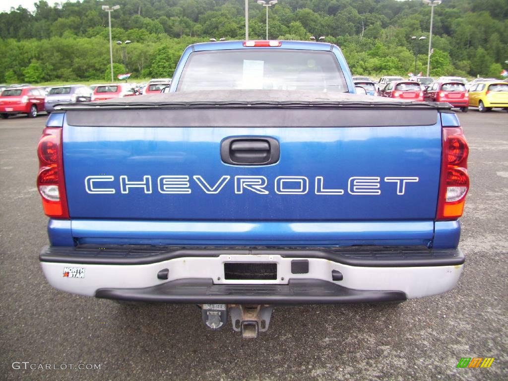 2003 Silverado 1500 Regular Cab 4x4 - Arrival Blue Metallic / Dark Charcoal photo #4