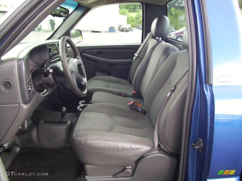 2003 Silverado 1500 Regular Cab 4x4 - Arrival Blue Metallic / Dark Charcoal photo #10